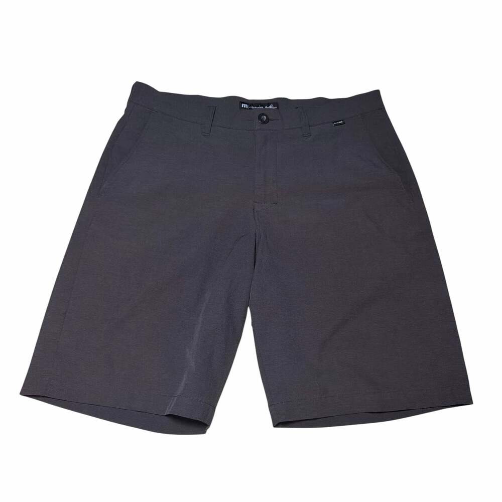 TravisMathew Men's Charcoal Gray Performance Golf Shorts Size 32